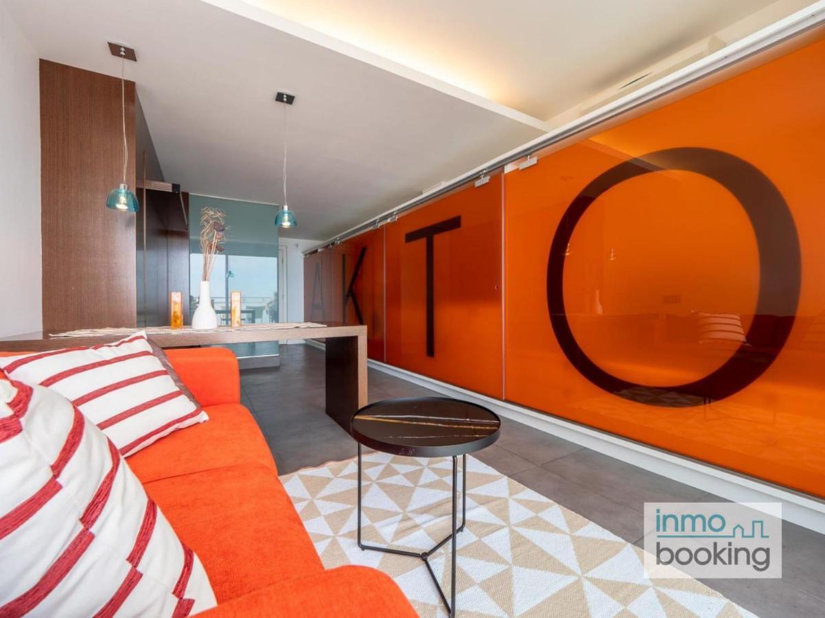 Sun Beach Maripaz, Frontal Al Mar Y Parking كامبريلس المظهر الخارجي الصورة